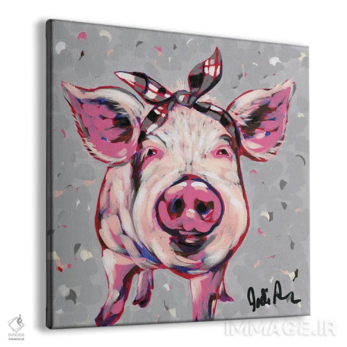 تابلو فارم پاپ-پریسیلا (نام خاص؛ زاویه هنری) اثر جودی آگوستین - نمای پرسپکتیو محصول