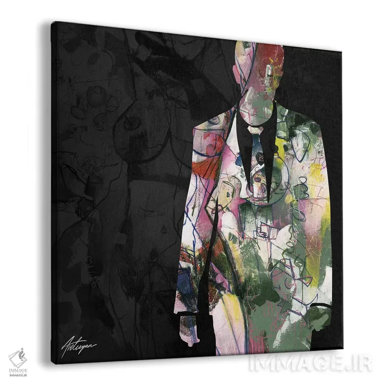 تابلو گفتوگوها IV اثر جک آوتیسیان - نمای پرسپکتیو محصول