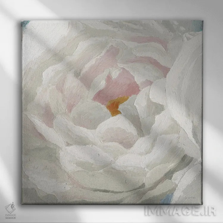 تابلو ذات گلهای ژوئن II اثر جیمز وینس - نمای روبهرو روی دیوار