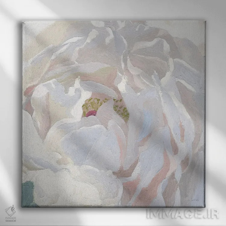 تابلو ذات گلهای ژوئن I اثر جیمز وینس - نمای روبهرو روی دیوار