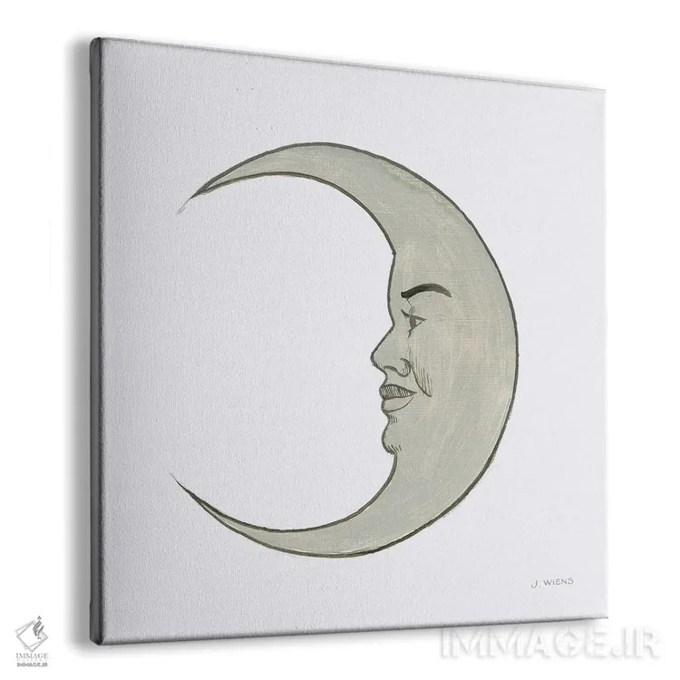 تابلو ماه اثر جیمز وینس - نمای پرسپکتیو محصول