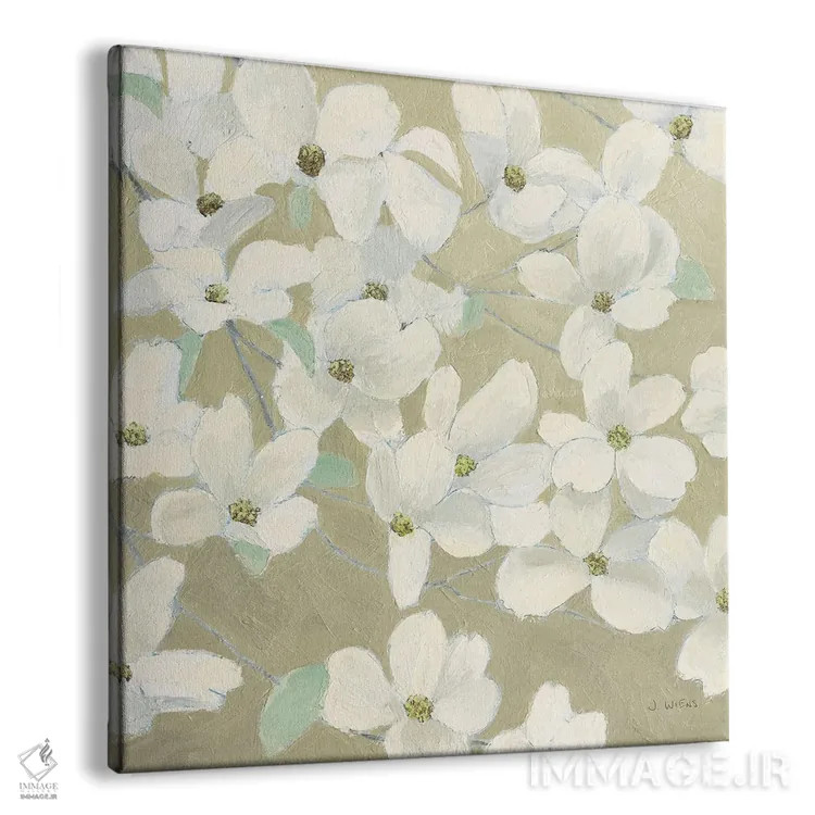 تابلو لذت درخت گل یاس وحشی اثر جیمز وینس - نمای پرسپکتیو محصول