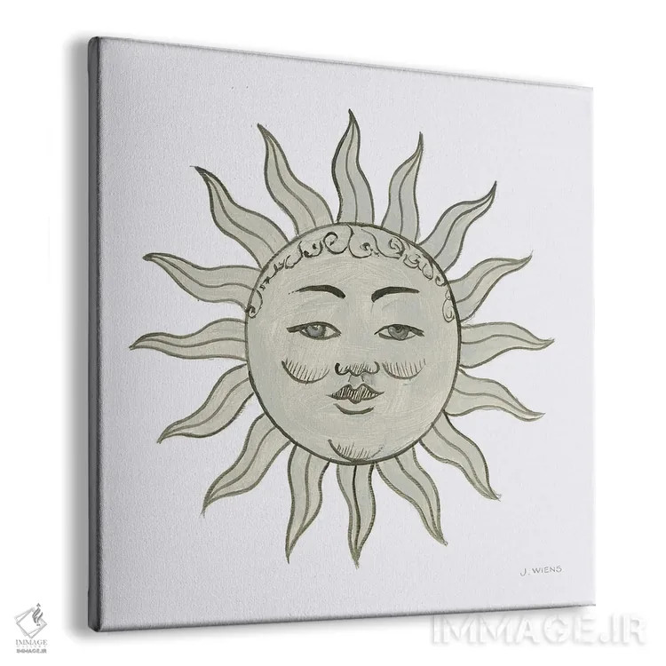 تابلو خورشید اثر جیمز وینس - نمای پرسپکتیو محصول