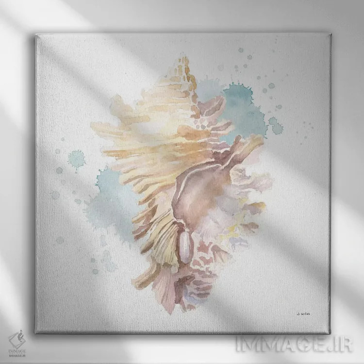 تابلو ساحل سالنتو شماره چهار اثر جیمز وینس - نمای روبهرو روی دیوار