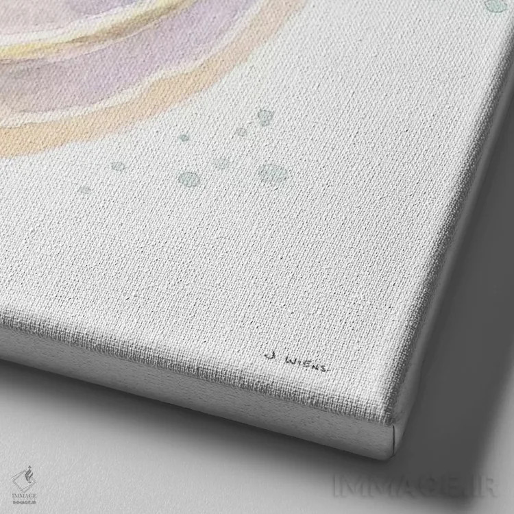 تابلو ساحل سالنتو شماره شش اثر جیمز وینس - نمای نزدیک بافت بوم