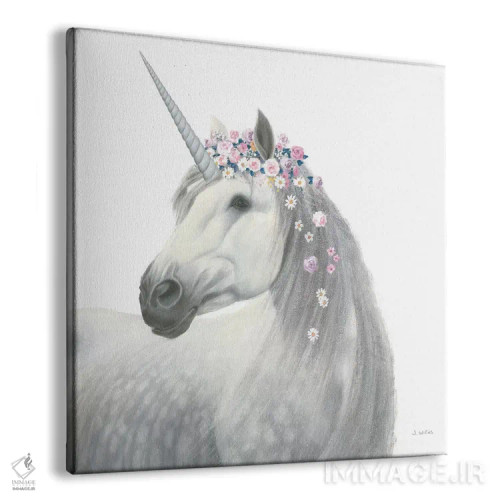 تابلو اسب شاخدار روح افسونشده شماره دو اثر جیمز وینس - نمای پرسپکتیو محصول