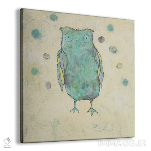 تابلو خالهای حیوانی شماره دو (خنثی) اثر جودی باگناتو - نمای پرسپکتیو محصول