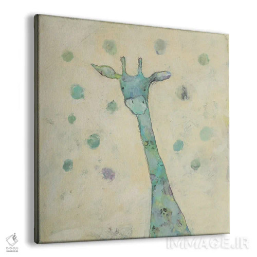 تابلو خالهای حیوانی شماره سه (خنثی) اثر جودی باگناتو - نمای پرسپکتیو محصول