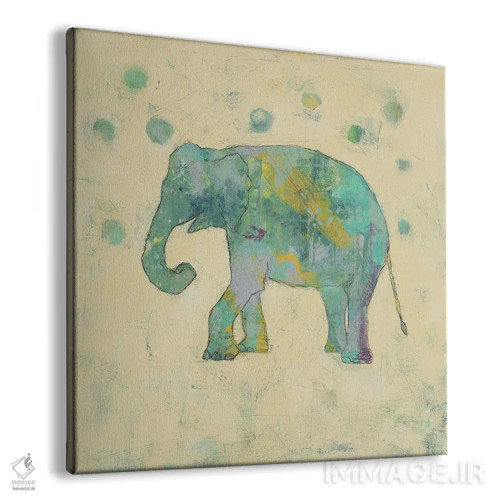 تابلو خالهای حیوانی شماره چهار (خنثی) اثر جودی باگناتو - نمای پرسپکتیو محصول