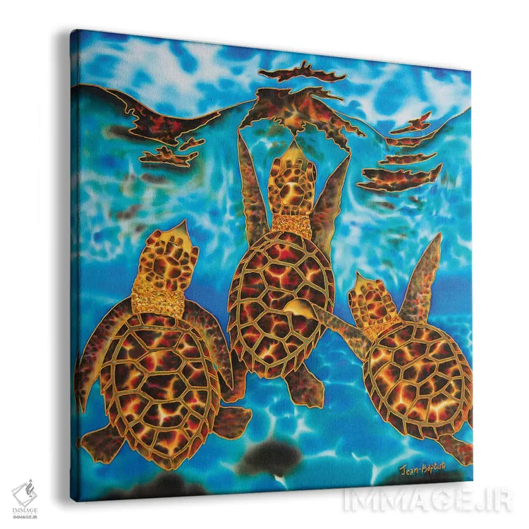 تابلو ترک لانه اثر دنیل ژان-باپتیست - نمای پرسپکتیو محصول