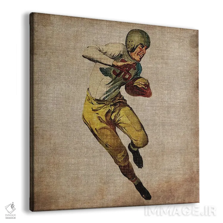 تابلو ورزشهای قدیمی III اثر جان باتلر - نمای پرسپکتیو محصول