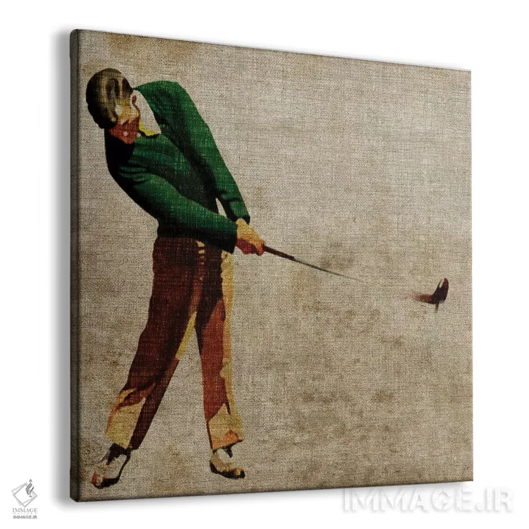 تابلو ورزشهای قدیمی II اثر جان باتلر - نمای پرسپکتیو محصول