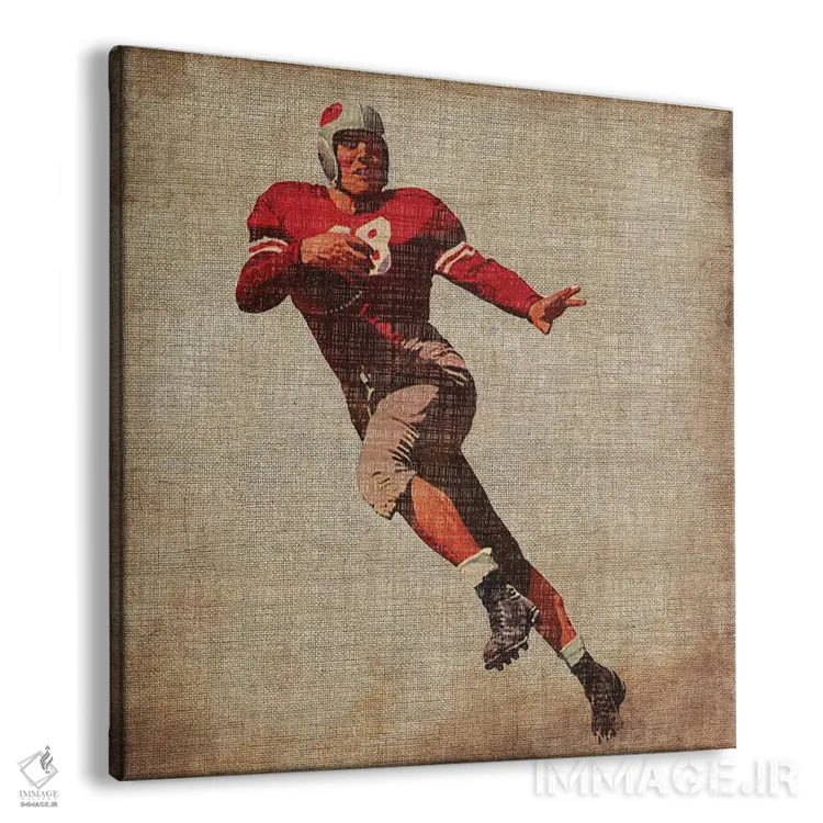 تابلو ورزشهای قدیمی IV اثر جان باتلر - نمای پرسپکتیو محصول