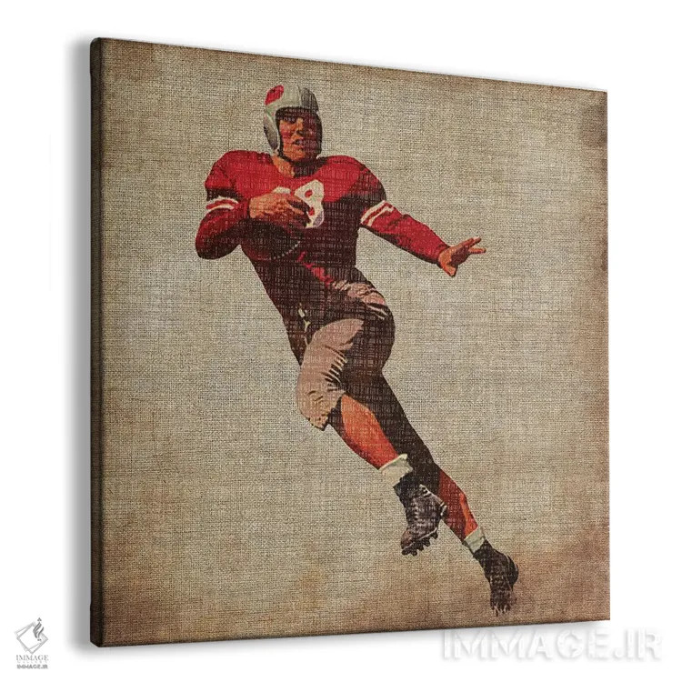 تابلو ورزشهای قدیمی IV اثر جان باتلر - نمای پرسپکتیو محصول