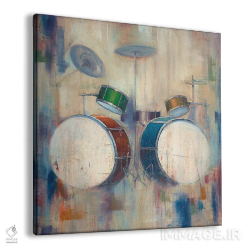 تابلو طبلها اثر جوزف کیتس - نمای پرسپکتیو محصول