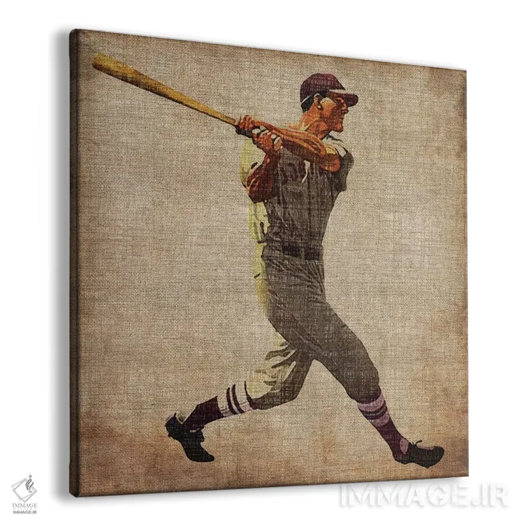 تابلو ورزشهای قدیمی VI اثر جان باتلر - نمای پرسپکتیو محصول