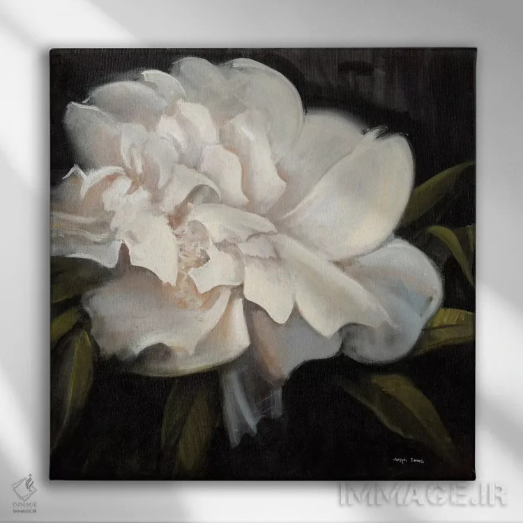 تابلو گل ۱ اثر جوزف کیتس - نمای روبهرو روی دیوار