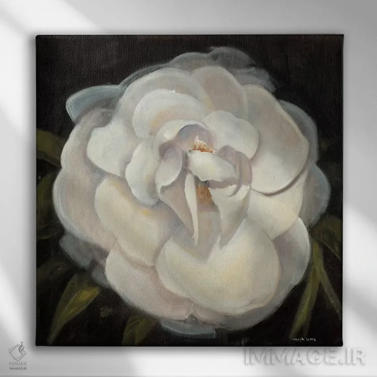 تابلو گل ۲ اثر جوزف کیتس - نمای روبهرو روی دیوار