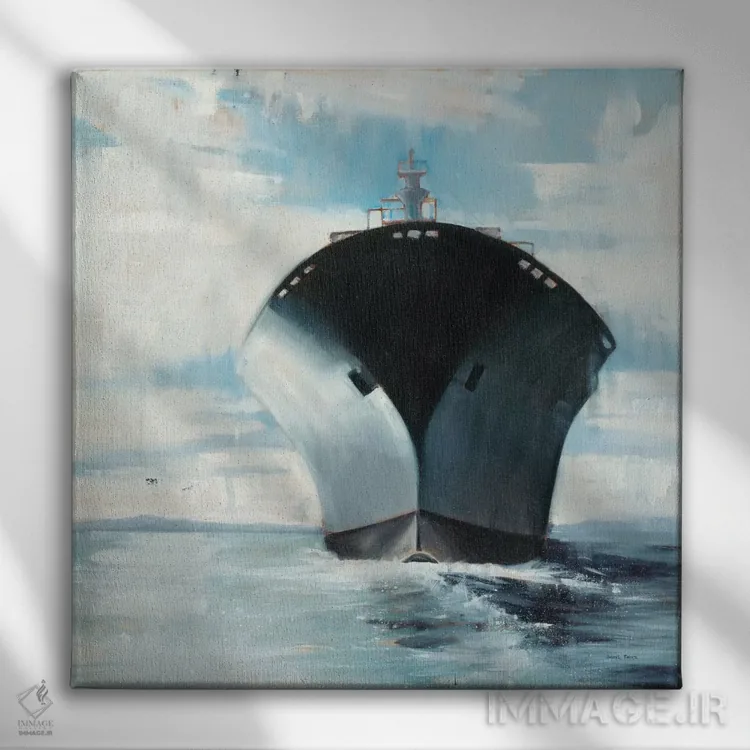 تابلو زیر طاق ۲ اثر جوزف کیتس - نمای روبهرو روی دیوار