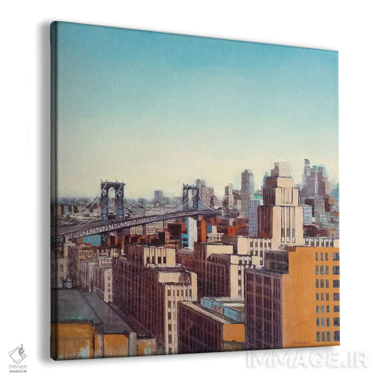 تابلو خط افق ۱ اثر جوزف کیتس - نمای پرسپکتیو محصول