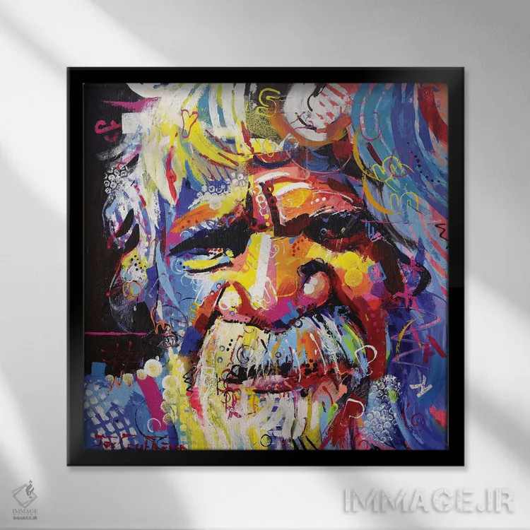 تابلو خرد اثر ژوس کوفرر - نمای قابدار مشکی