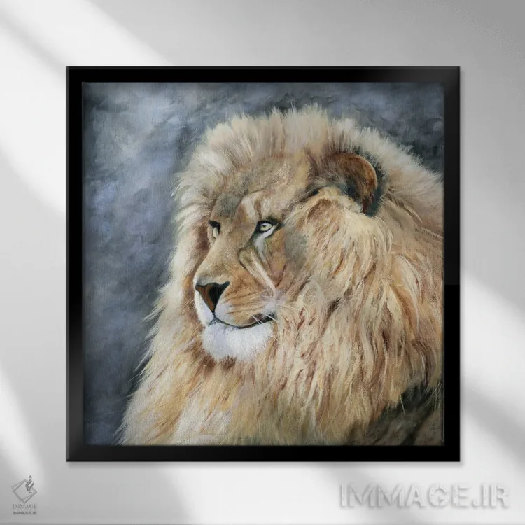 تابلو خرد مراقب اثر یان کول - نمای قابدار مشکی