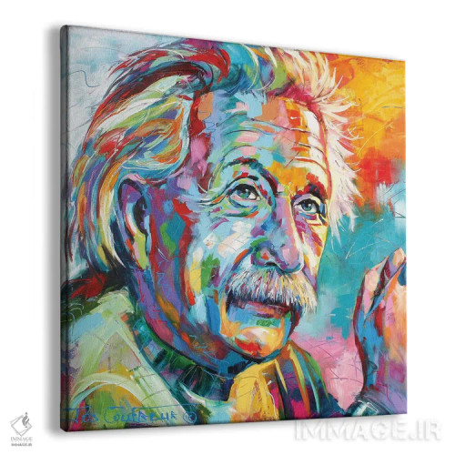 تابلو اینشتین اثر ژوس کوفرر - نمای پرسپکتیو محصول