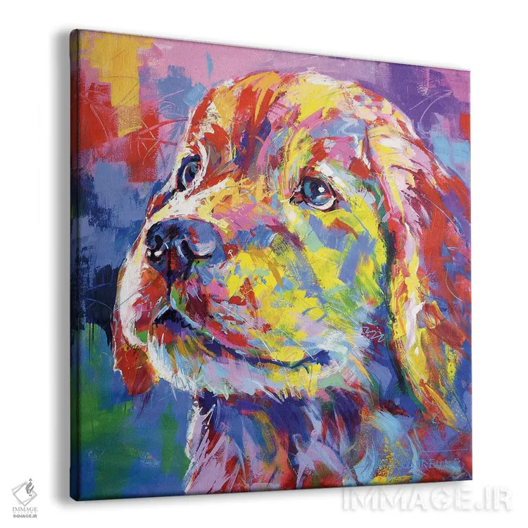 تابلو لابرادور ۲ اثر ژوس کوفرر - نمای پرسپکتیو محصول