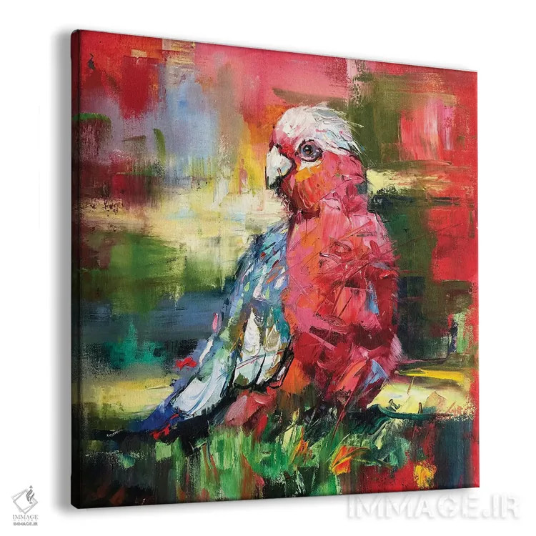 تابلو گالا (پرنده استرالیایی) اثر ژوس کوفرر - نمای پرسپکتیو محصول