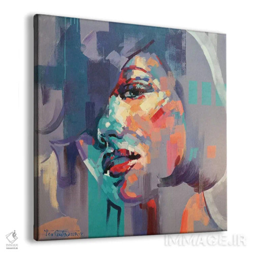 تابلو زیبایی انتزاعی ۱ اثر ژوس کوفرر - نمای پرسپکتیو محصول