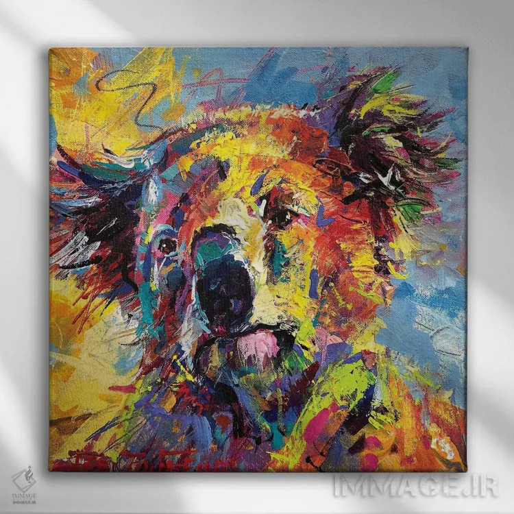 تابلو کوالا اثر ژوس کوفرر - نمای روبهرو روی دیوار