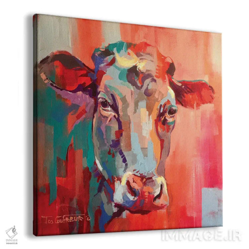 تابلو گاو نلی اثر ژوس کوفرر - نمای پرسپکتیو محصول