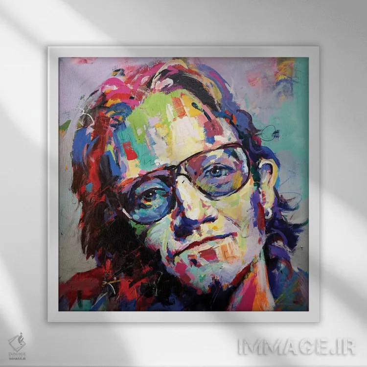 تابلو بونو اثر ژوس کوفرر - نمای قابدار سفید