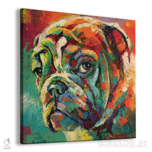 تابلو پاکسر (نژاد سگ) اثر ژوس کوفرر - نمای پرسپکتیو محصول