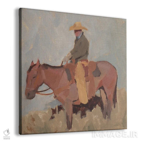 تابلو کارگر مزرعه II اثر جیکوب گرین - نمای پرسپکتیو محصول