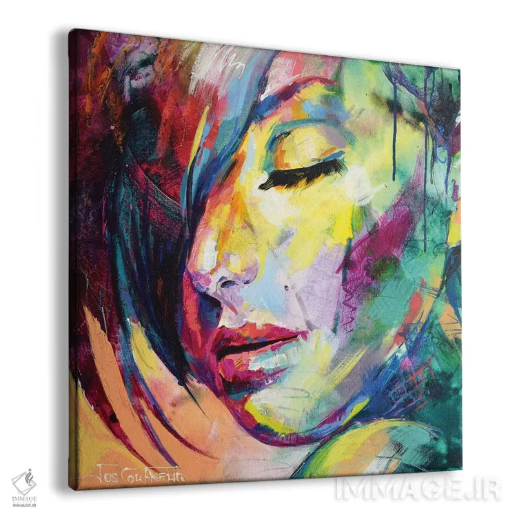 تابلو آماندا اثر ژوس کوفرر - نمای پرسپکتیو محصول