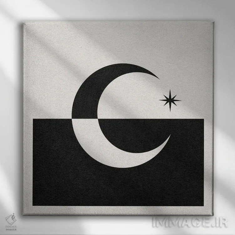 تابلو روح ستارهای IV اثر جیکوب گرین - نمای روبهرو روی دیوار