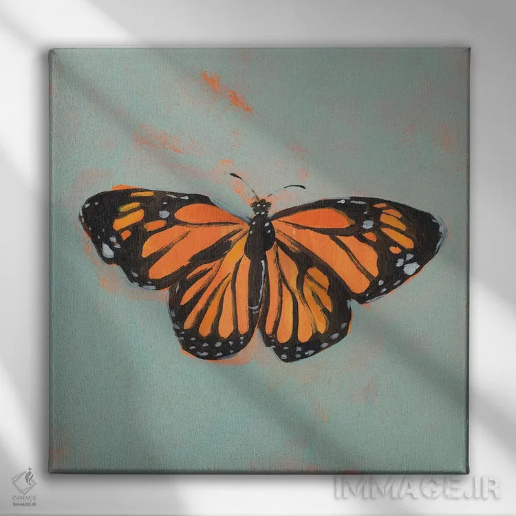 تابلو پادشاه روشنایی I اثر جیکوب گرین - نمای روبهرو روی دیوار