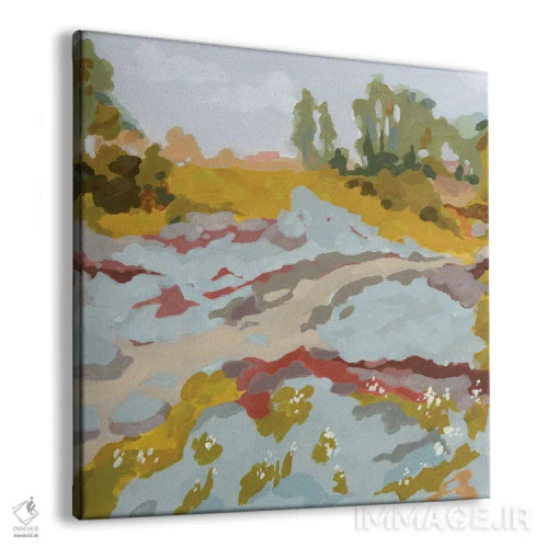 تابلو رودخانه دشت پست I اثر جیکوب گرین - نمای پرسپکتیو محصول