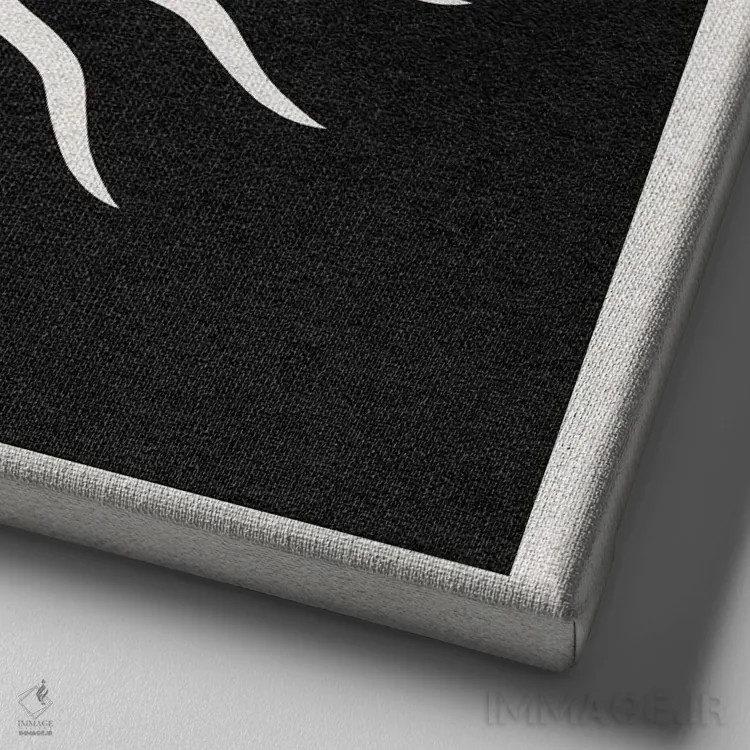 تابلو روح ستارهای III اثر جیکوب گرین - نمای نزدیک بافت بوم