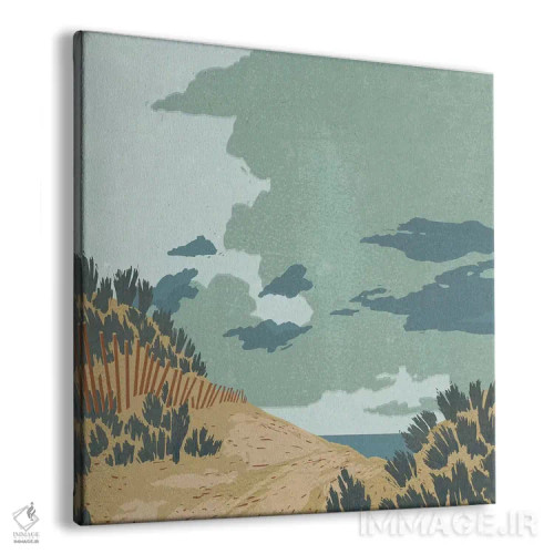 تابلو تل شنی پنهان II اثر جیکوب گرین - نمای پرسپکتیو محصول