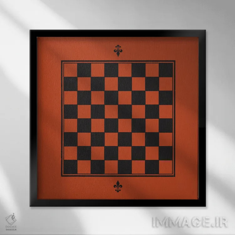 تابلو تختههای بازی I اثر جیکوب گرین - نمای قابدار مشکی