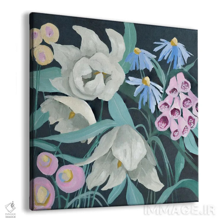 تابلو گل انگشتانه اثر جیکوب کیو - نمای پرسپکتیو محصول