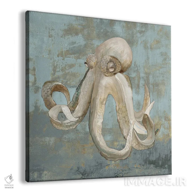تابلو رقص اختاپوس اثر جیکوب کیو - نمای پرسپکتیو محصول
