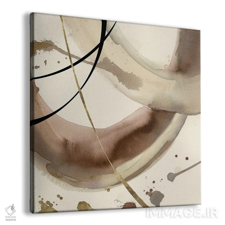 تابلو نجوای خاکی کمرنگ II اثر جیکوب کیو - نمای پرسپکتیو محصول