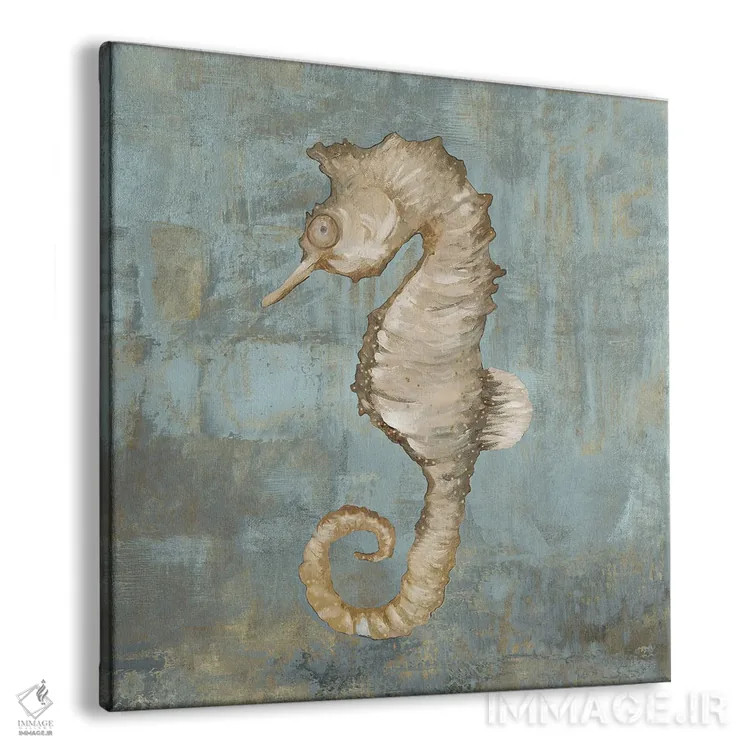 تابلو رقص اسب دریایی اثر جیکوب کیو - نمای پرسپکتیو محصول