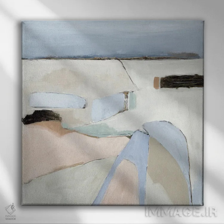 تابلو ساحل اثر جیکوب کیو - نمای روبهرو روی دیوار