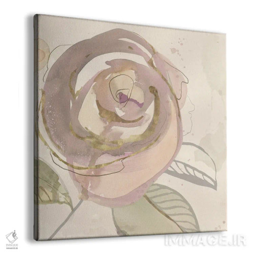 تابلو گل گلی II اثر جیکوب کیو - نمای پرسپکتیو محصول