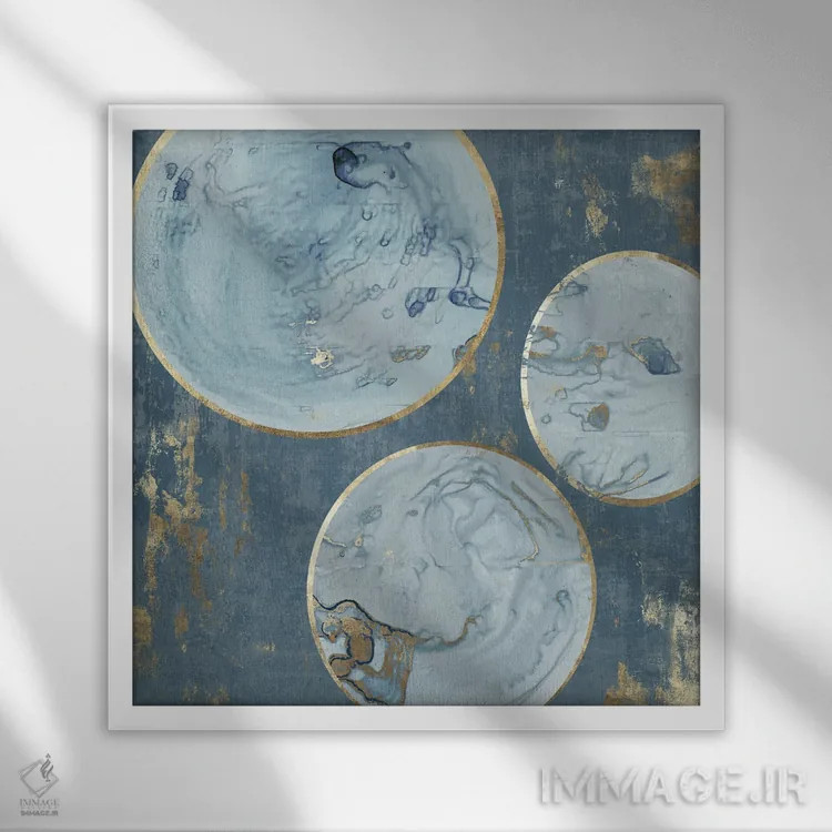 تابلو دنیایی جدا اثر جیکوب کیو - نمای قابدار سفید