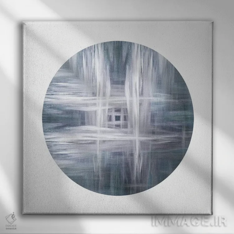 تابلو آموختن تمرکز IV (چهارم) اثر جولیا دیسانو - نمای روبهرو روی دیوار